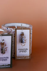 Nico Candle (6 oz) - Soy Wax, Non-Toxic, Best Seller: Sandalwood & Tobacco Leaf