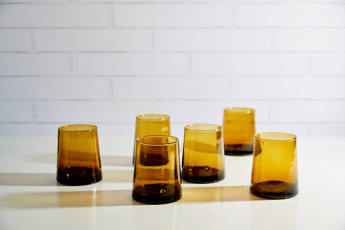 Moroccan Cone Glassware, Small, Set of 6
