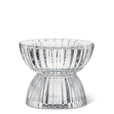 Small Reversible Ridged Candle Holder