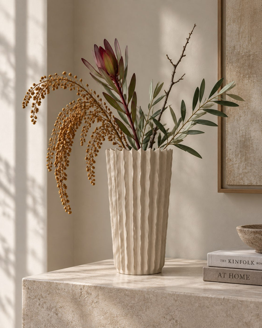 Guillian Beige Vase