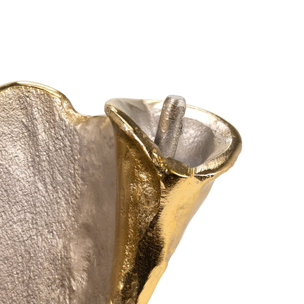 Waldin Metallic Sculptural Vase