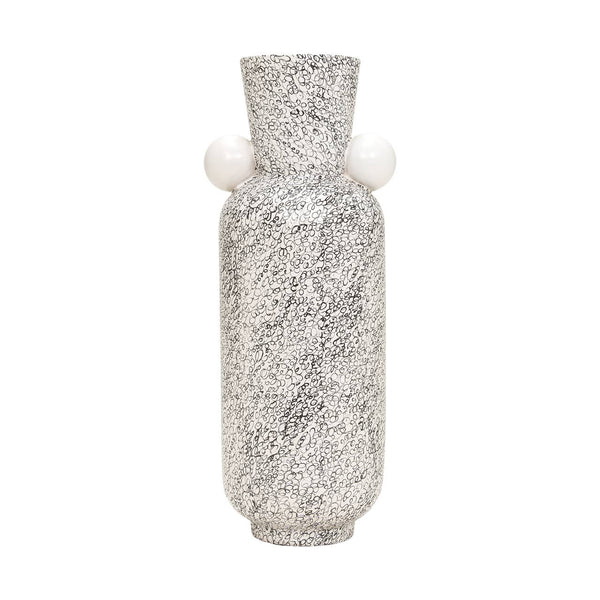 Eridan Black and White Statement Vase
