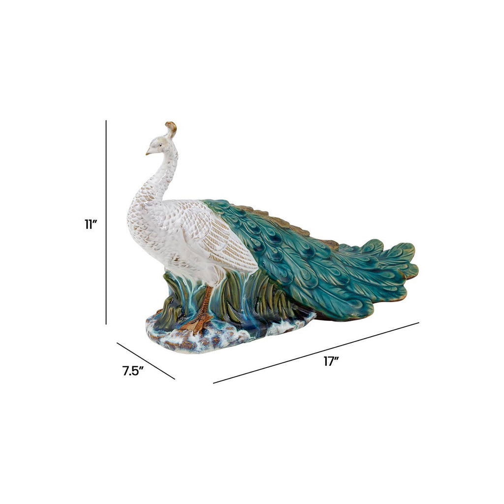 Afshari Peacock Figurine