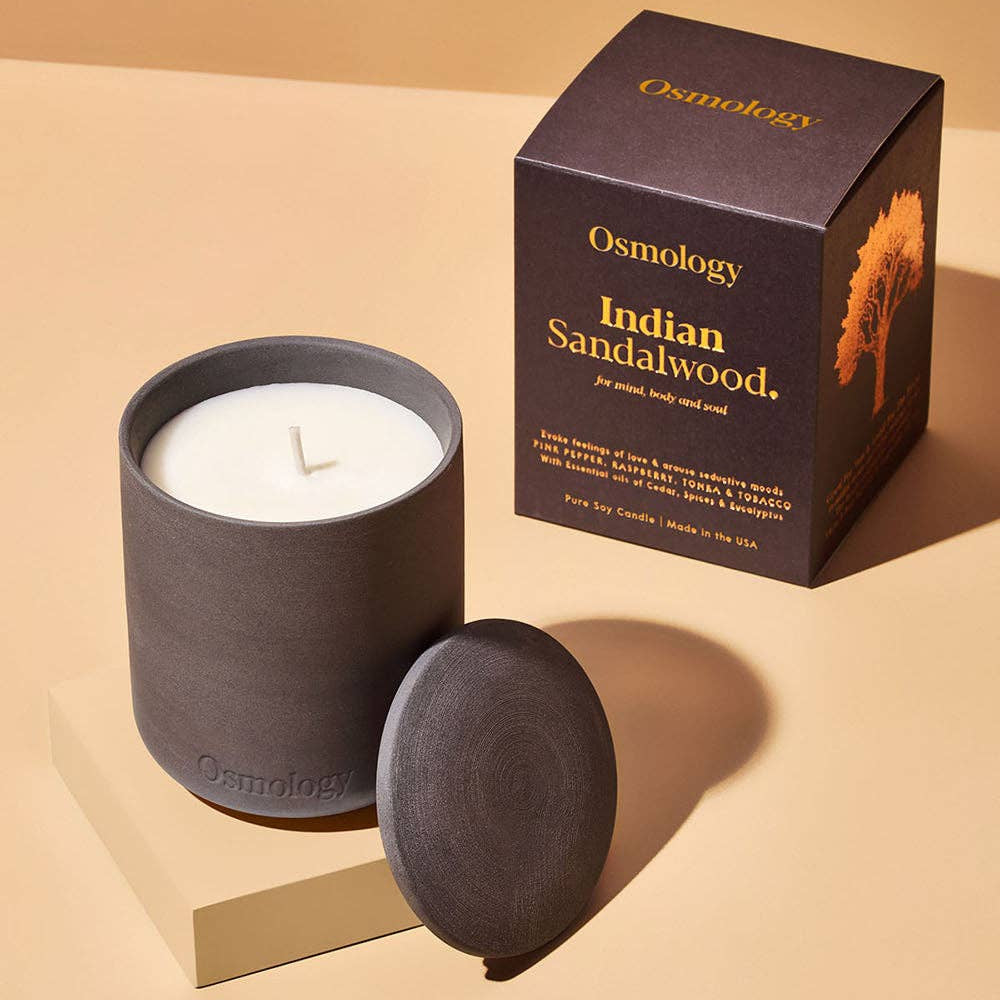 Indian Sandalwood Scented Candle