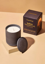 Indian Sandalwood Scented Candle - Pepper Raspberry and Tonk