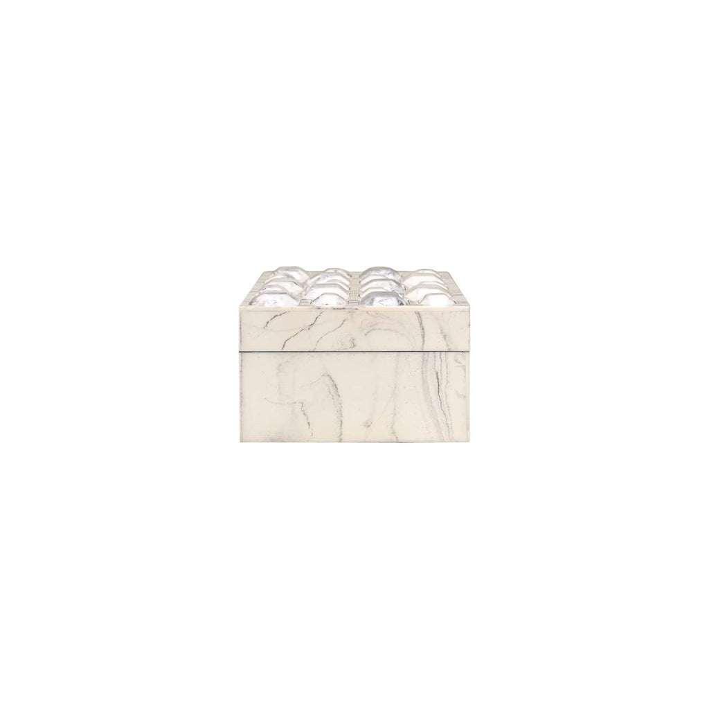 Larana Marbled Ivory Box