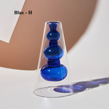 Nordic Hydroponic Colored Glass Vase: Green I