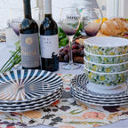 Floral Harmony Mix & Match Melamine Dinnerware Set, Service for 4