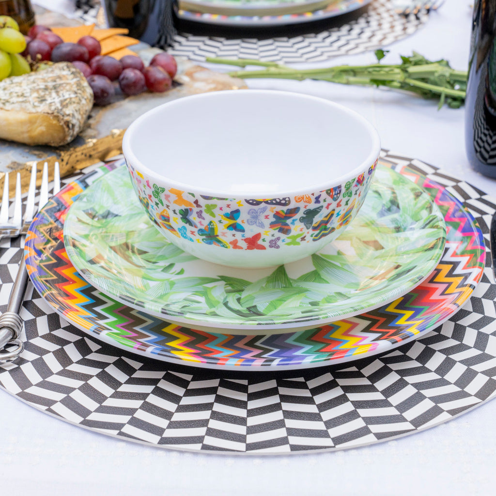 Vivid Whirl Set 16 Piece Setting