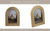 Photo Frame - Gold Polyresin Timeless Arches, 4x6 in.