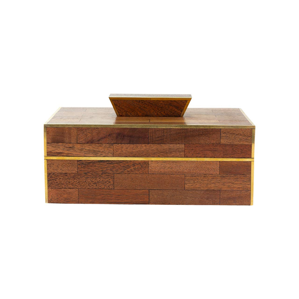 Zamora Mahogany and Gold Box