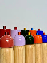 Salt & Pepper Grinder - Green & Gold: Medium