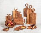 Acacia Wood Heart Dish, Small