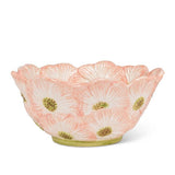 Large Flower Bloom Bowl-Pink-6"D