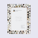Mother of Pearl Picture Frames Pearlescent Abyss, 3 Sizes: 8x10