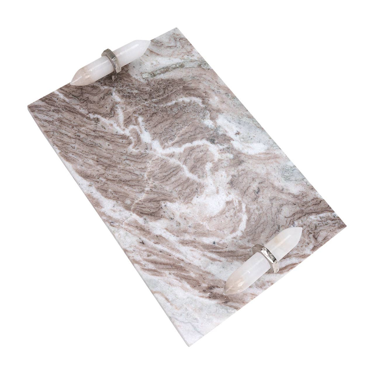 Alario Natural Marble Tray