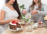 Butterfly Garden Teapot-8.5"L(22oz)