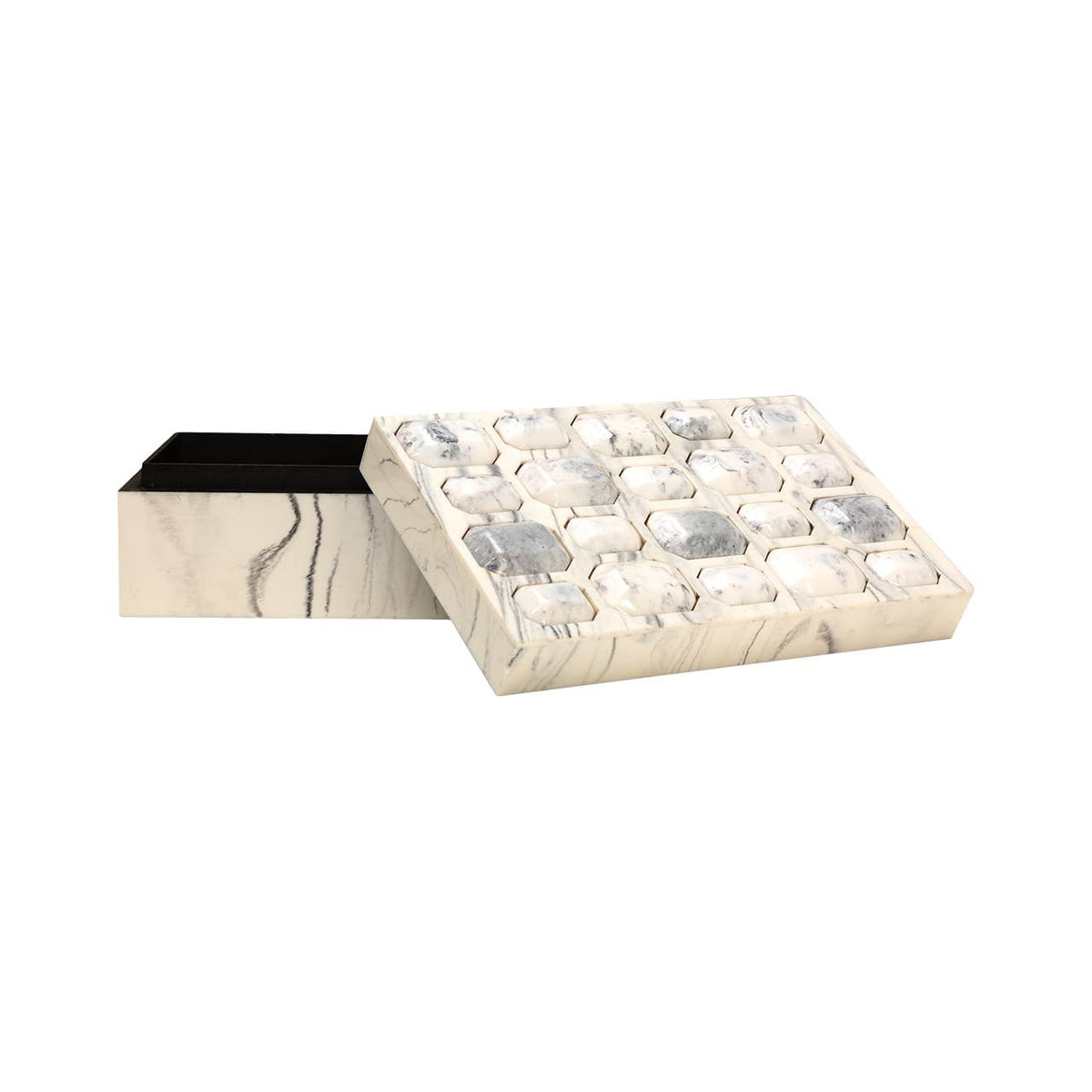 Larana Marbled Ivory Box