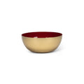 Mini Enamel Bowl-Red-4"D
