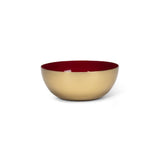 Mini Enamel Bowl-Red-4"D