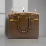 The Iconic Collection Candles  Purse: Brown
