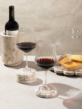 Tasmania Travertine Onyx Coasters — Set of 4