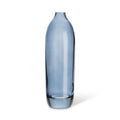 Tall Dark Blue Glass Bud Vase