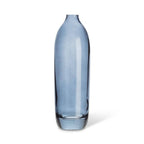 Tall Dark Blue Glass Bud Vase