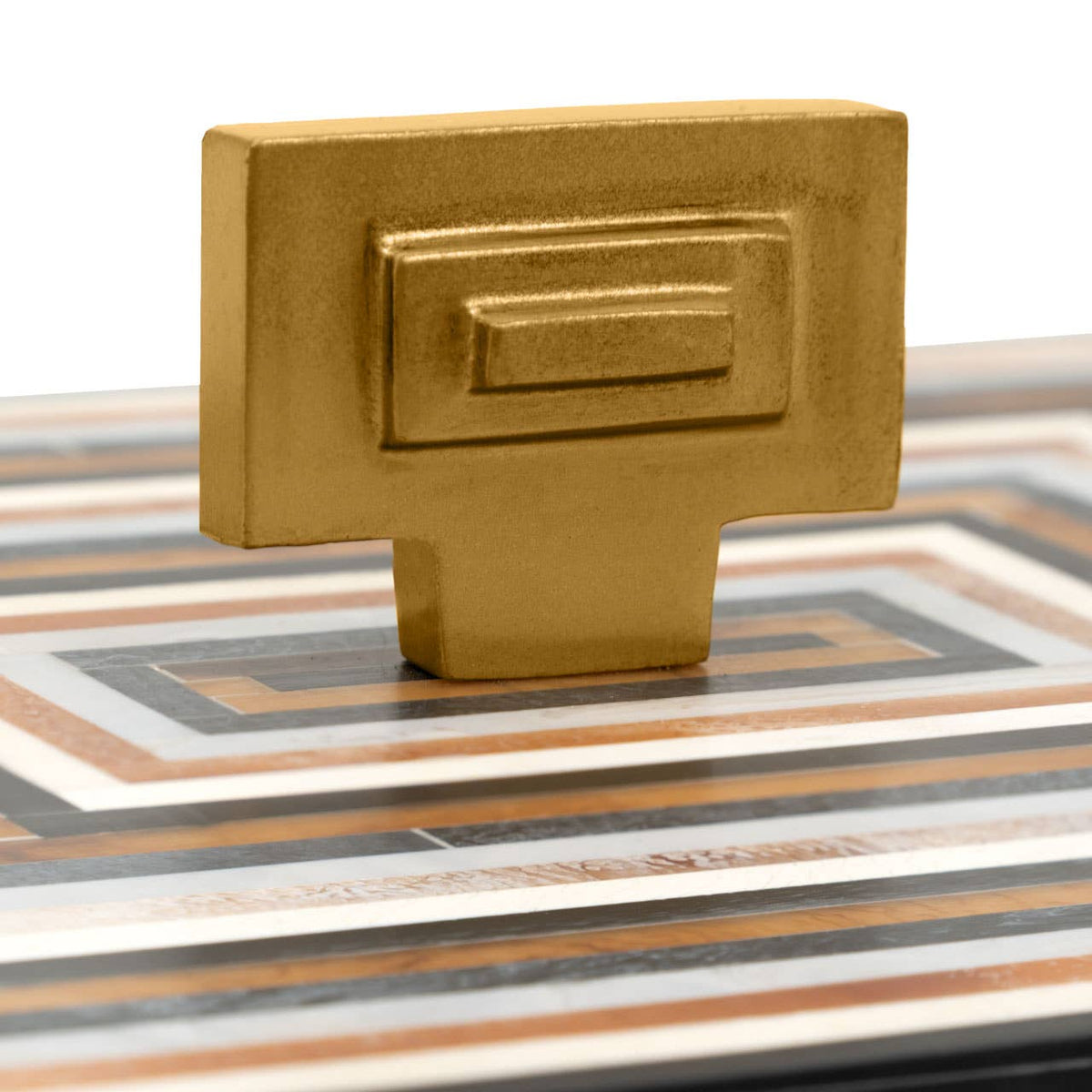 Hamett Geometric Lidded Box