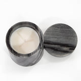 Palo Santo Scented Black Marble Candle