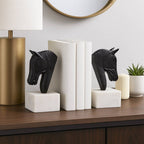 Horse Head Bookends, Set of 2