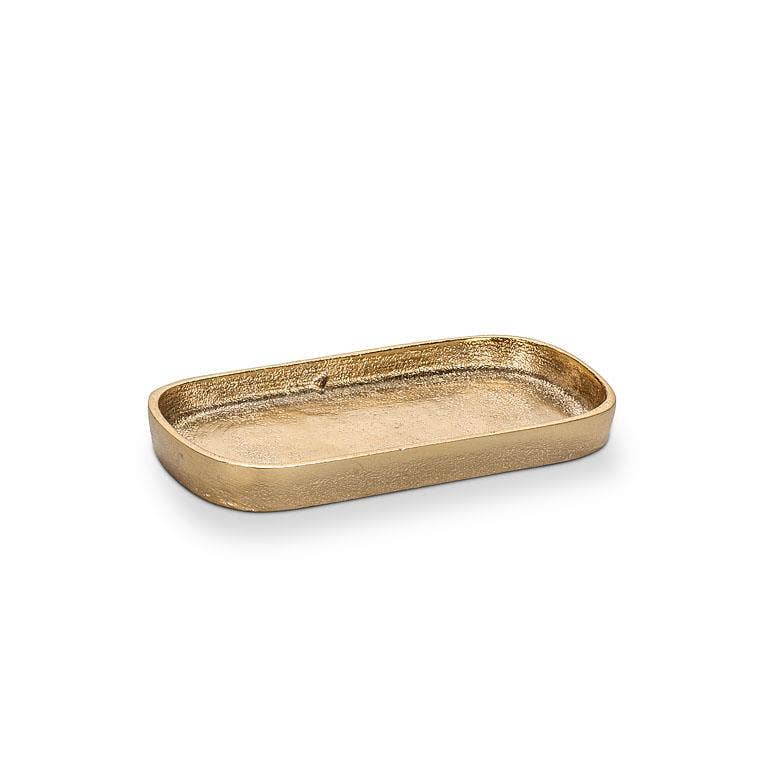 Gold Oval Tray, Small