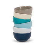 Colorful Mini Bowl - 6 Assorted - 2.5"D: Blue