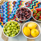 Multicolor Zigzag Melamine Starter Set, 12-Piece (Service for 4)
