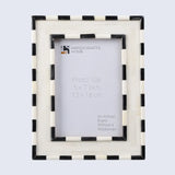 Mosaic Art Picture Frame Collection, Black, 4x6, 5x7: 4x6