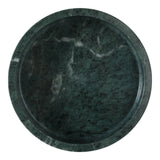 Decorative Bowl - Green Marble Modern Tripod Legs, 6 in.