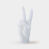 Original CandleHand "Peace" Candle - Lifesize & Full Detail: Pink