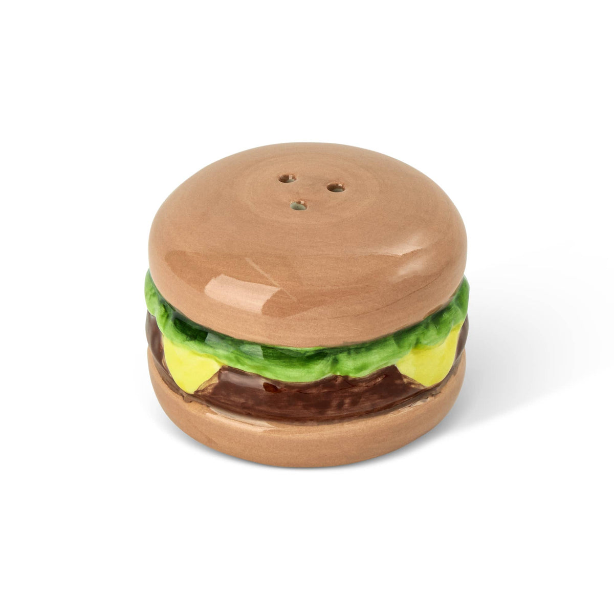 Hamburger & Fries Ceramic Salt & Pepper Shakers