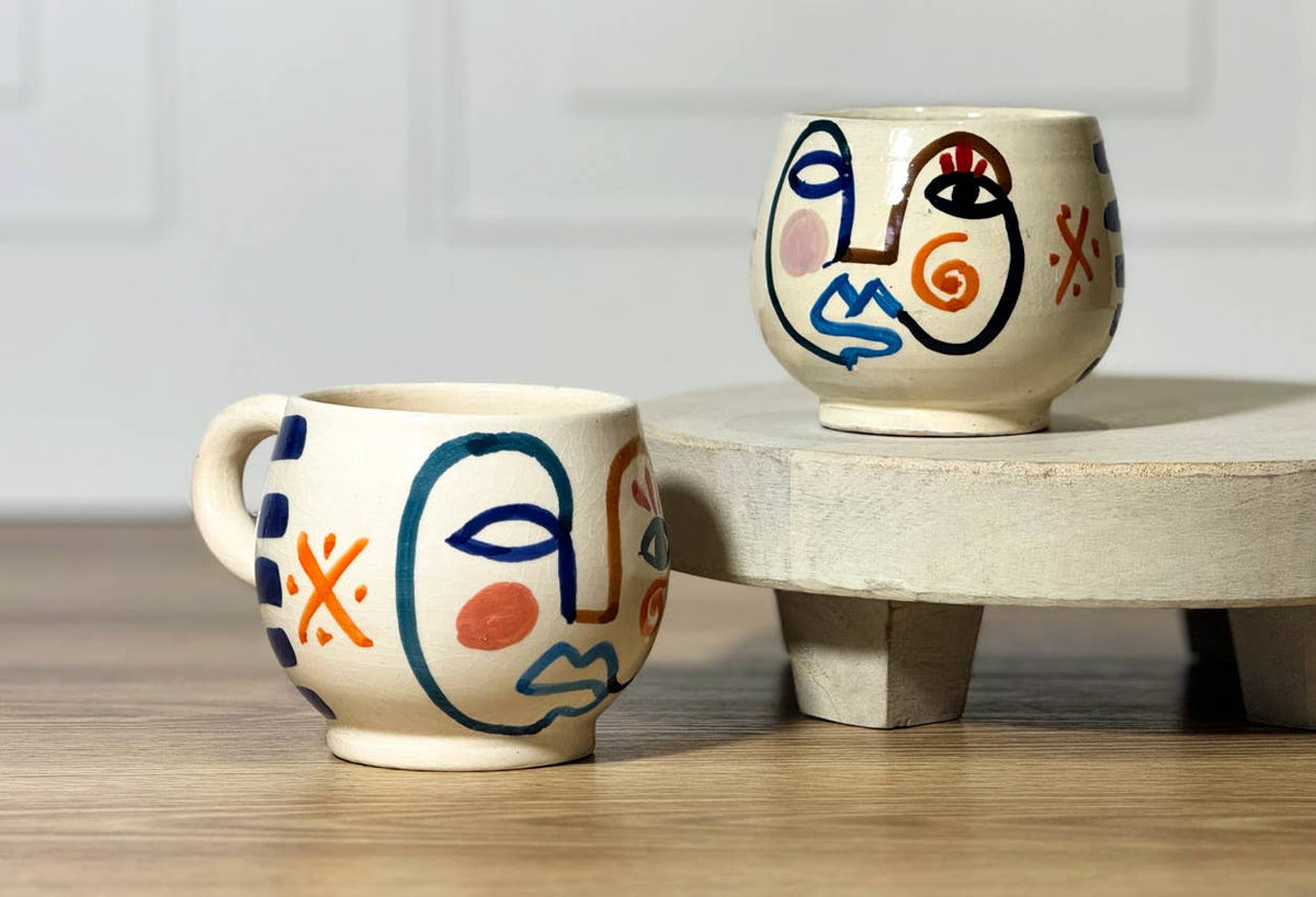 Moroccan Visage Ceramic Mug