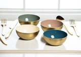 Mini Enamel Bowl-4Asst-4"D - Set of 4