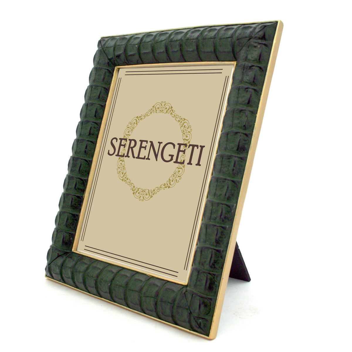 Large Green Crocodile Frame