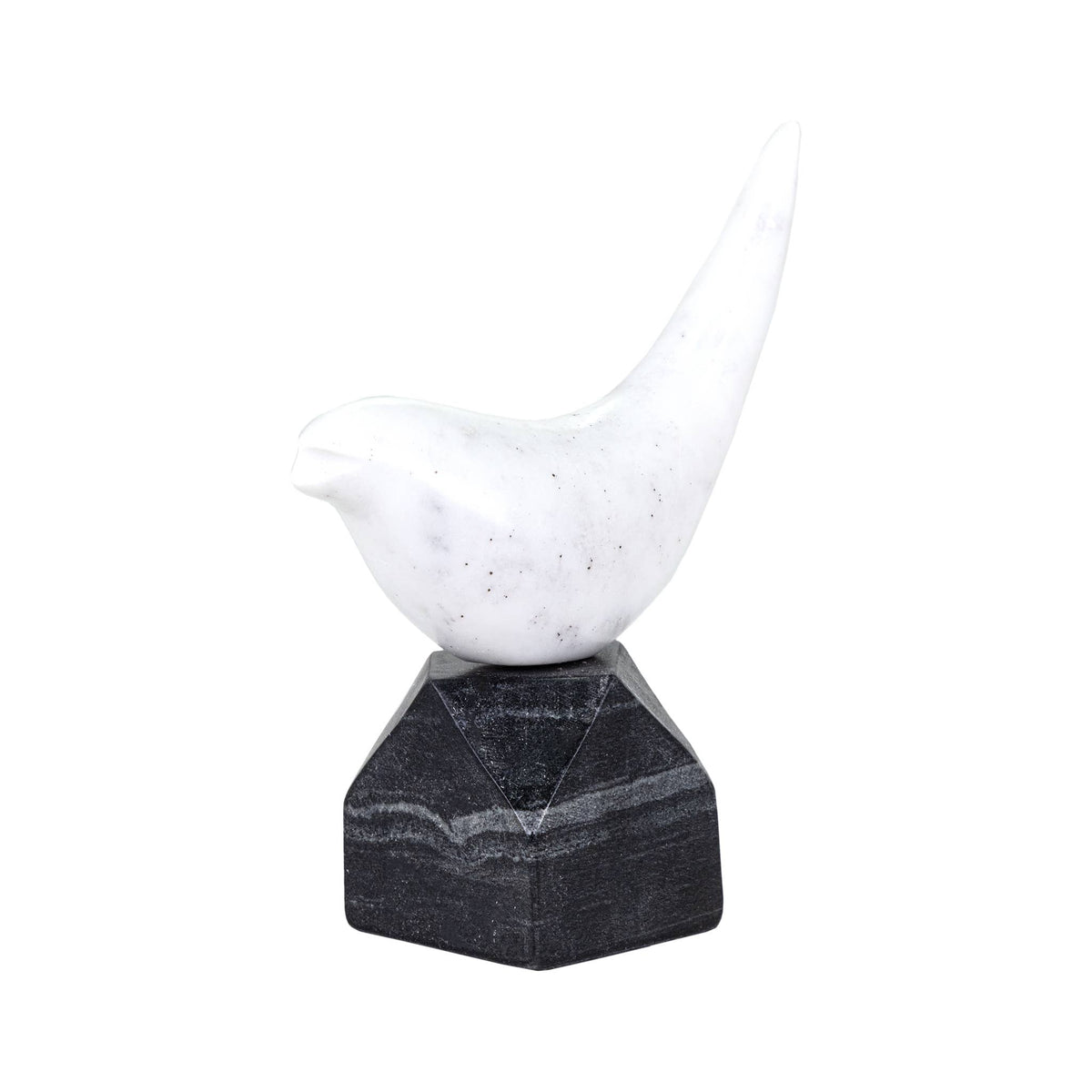 Adilene Marble Bird Sculpture