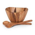 Natural Edge Salad Bowl-10" D