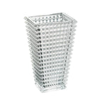 Clear Tiered Glass Vase