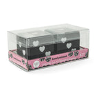 Black Dice Ceramic Salt & Pepper Shakers
