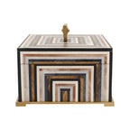 Hamett Geometric Lidded Box