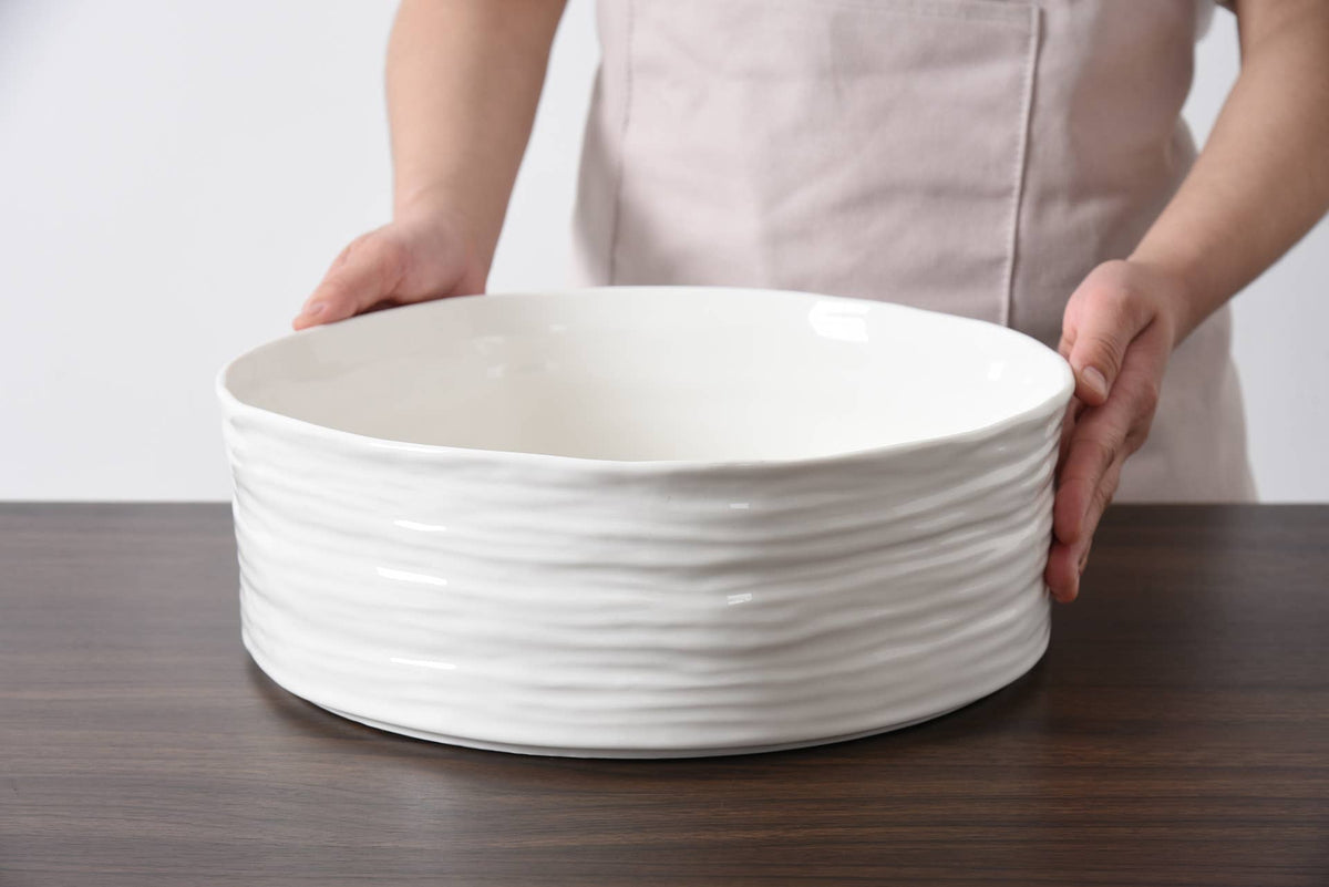 Le Blanc White Extra Large Bowl