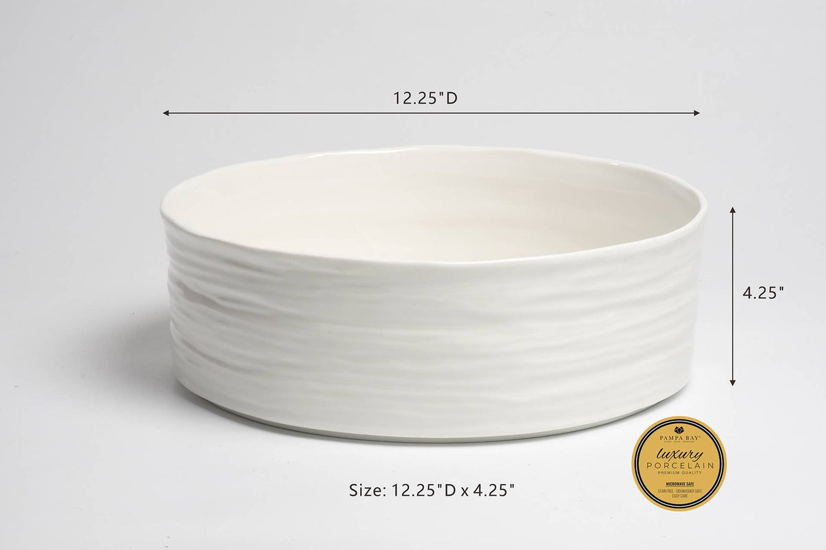 Le Blanc White Extra Large Bowl