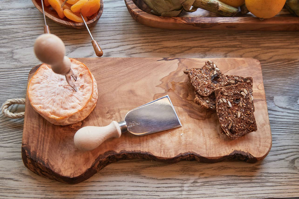 Italian Olivewood Charcuterie and Cheese Board