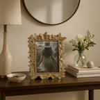 Gold Butterfly in Bloom Picture Frame, 5x7